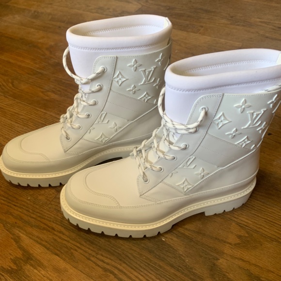 Louis Vuitton white boots main image 11